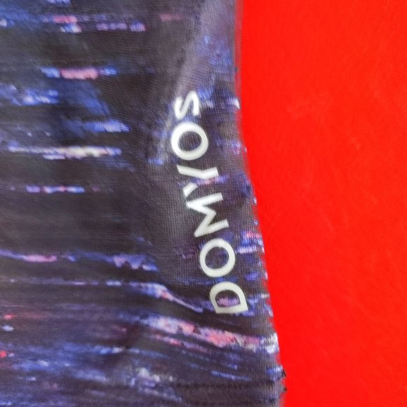 Domyos 360 degrees cardio training shirt blue black women's size M - Picture 5 of 5